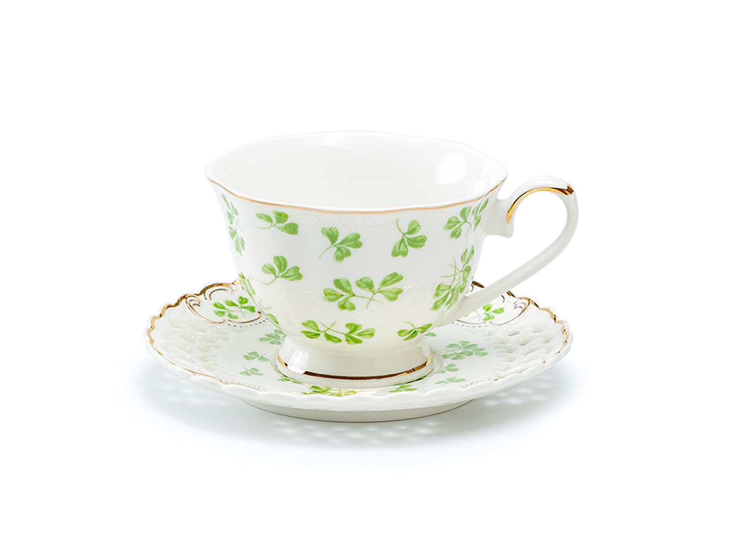 Amazon.com | Gracie China Shop Grace Teaware Shamrock Fine